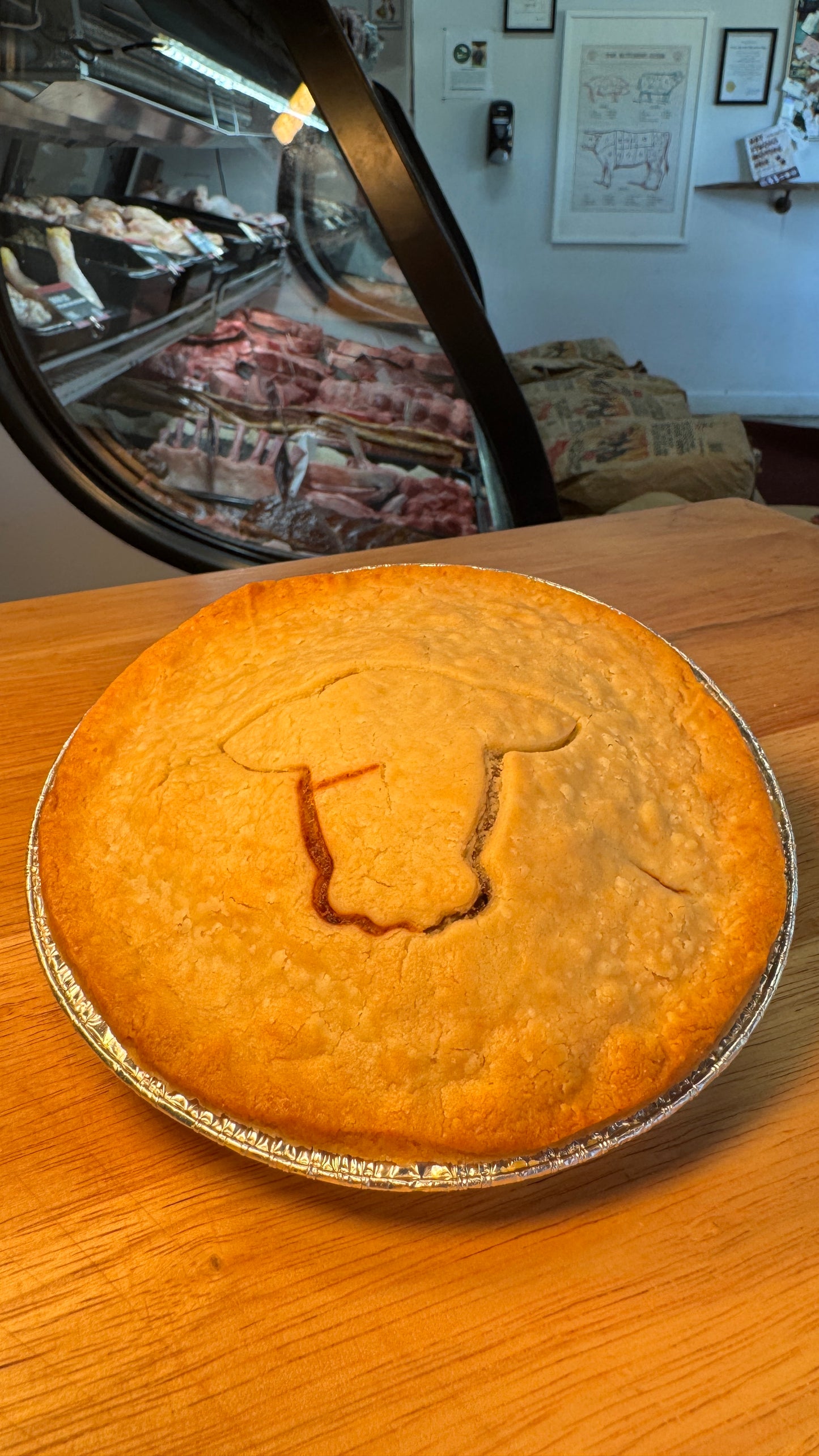 Beef and mushroom Pot Pie 6" (Frozen)