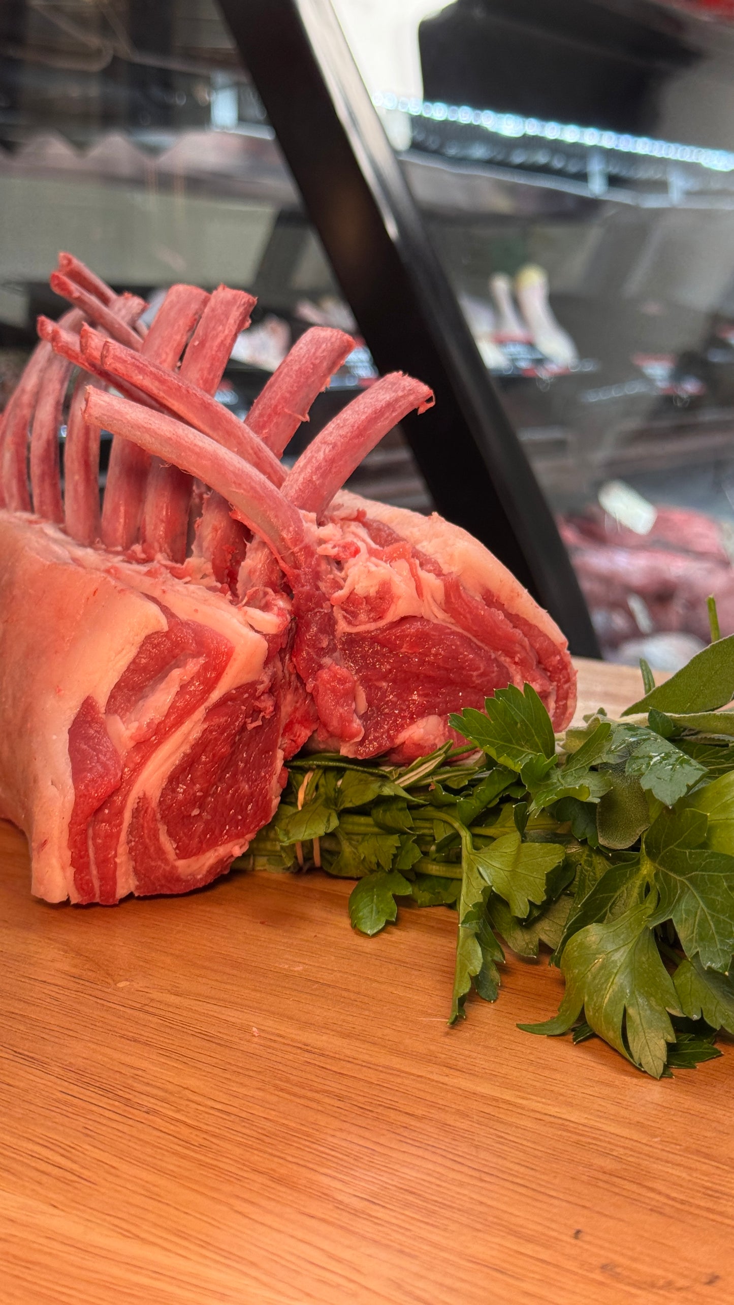 Frenched Rack of Lamb $20 Deposit ($43.99/lbs. approx. 1.5lbs)