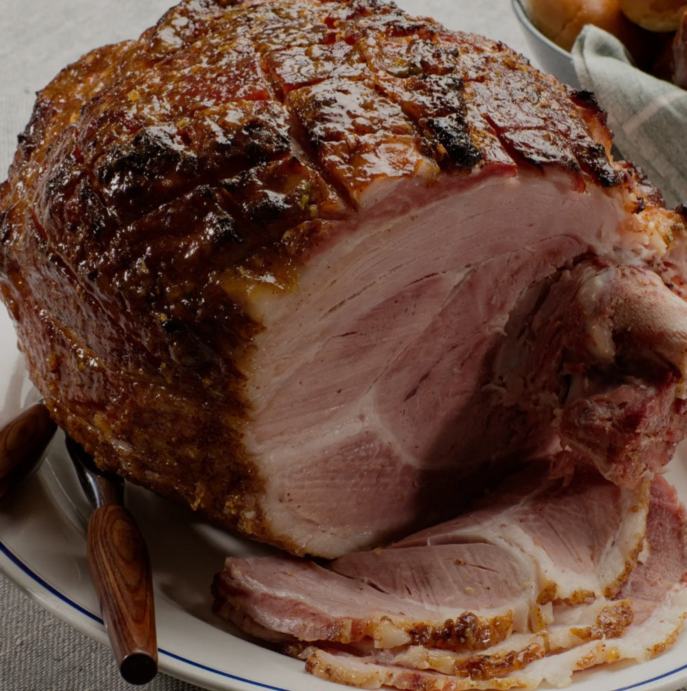 Smoked Bone in Ham $20 deposit ($5.99/lbs)