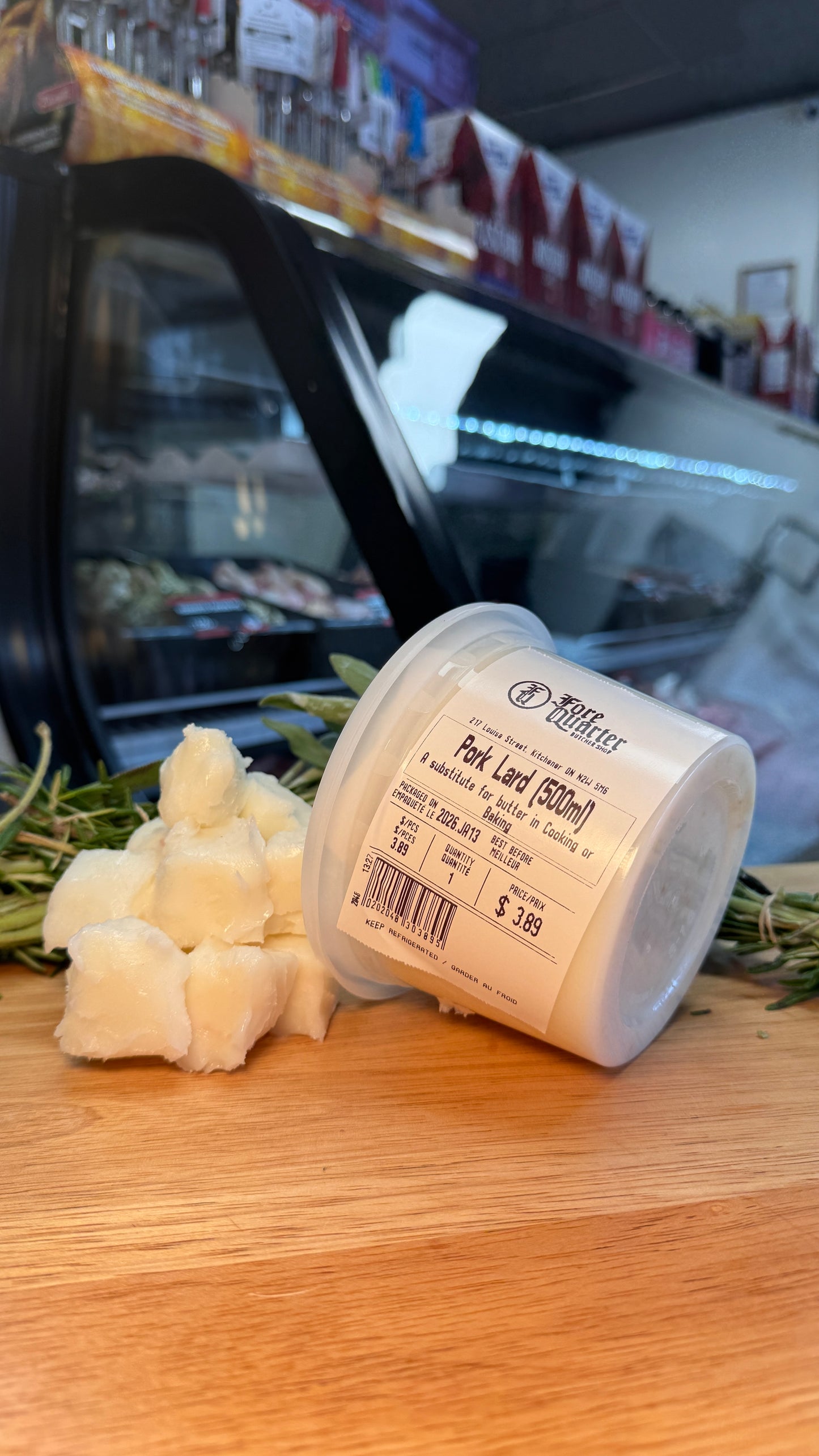 Pork Lard (500ml)