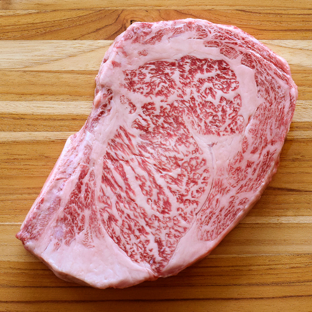 Japanese A5 Wagyu Rib-eye, $120/lbs ($20 Deposit) nye