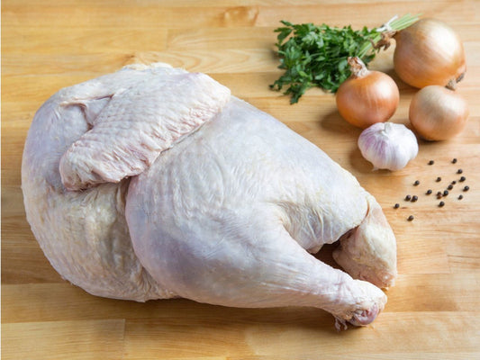 Half Turkey 8-12lbs $20 deposit ($5.99lbs)