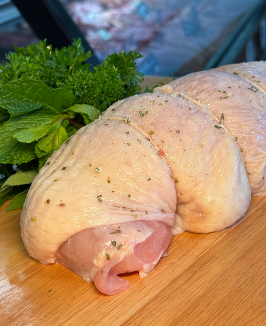 Turkey Breast, Stuffed/Non stuffed $20 Deposit ($11.99/lbs., 3lbs approx.)