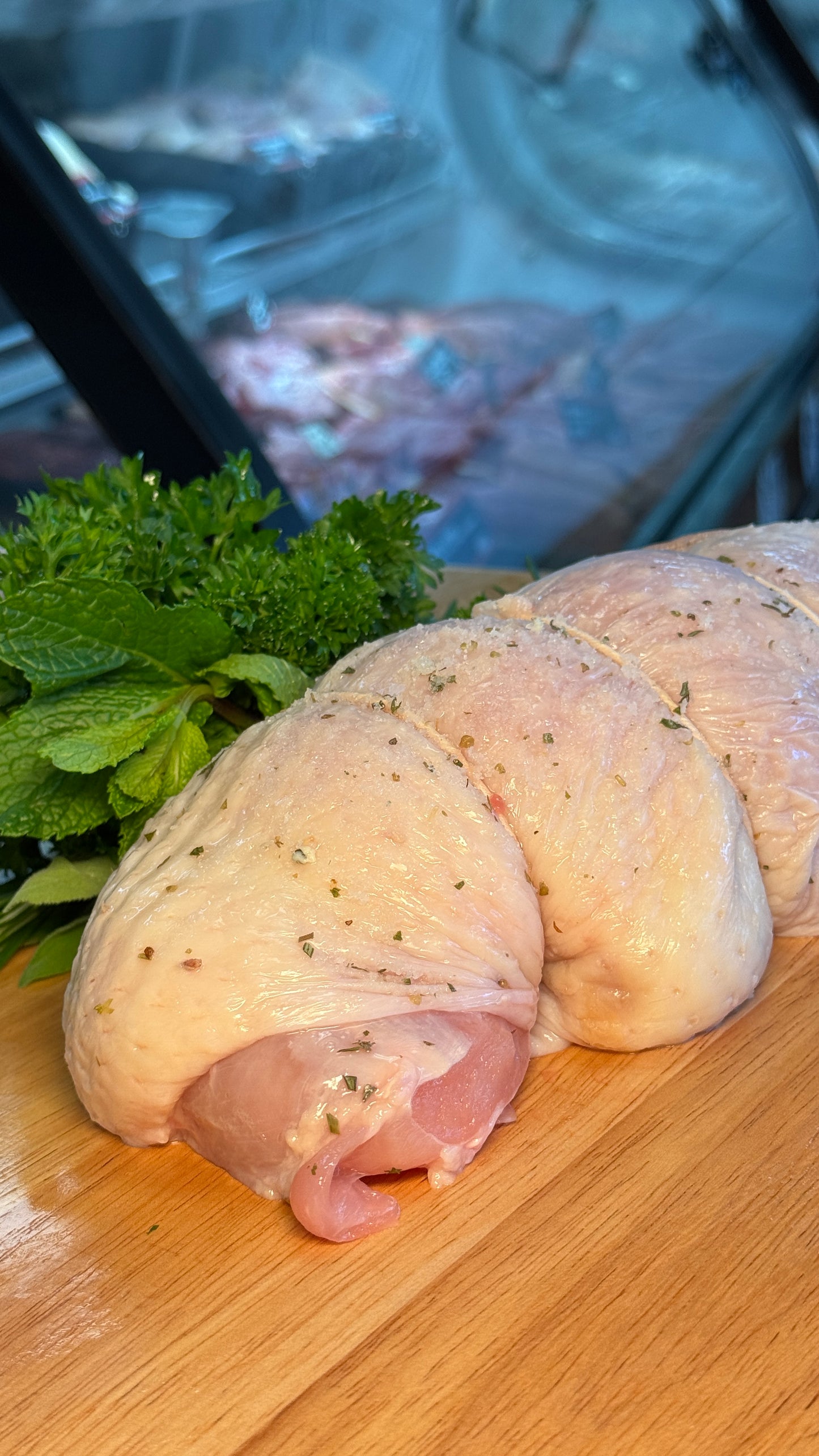 Turkey Breast, Stuffed/Non stuffed $20 Deposit ($11.99/lbs., 3lbs approx.)