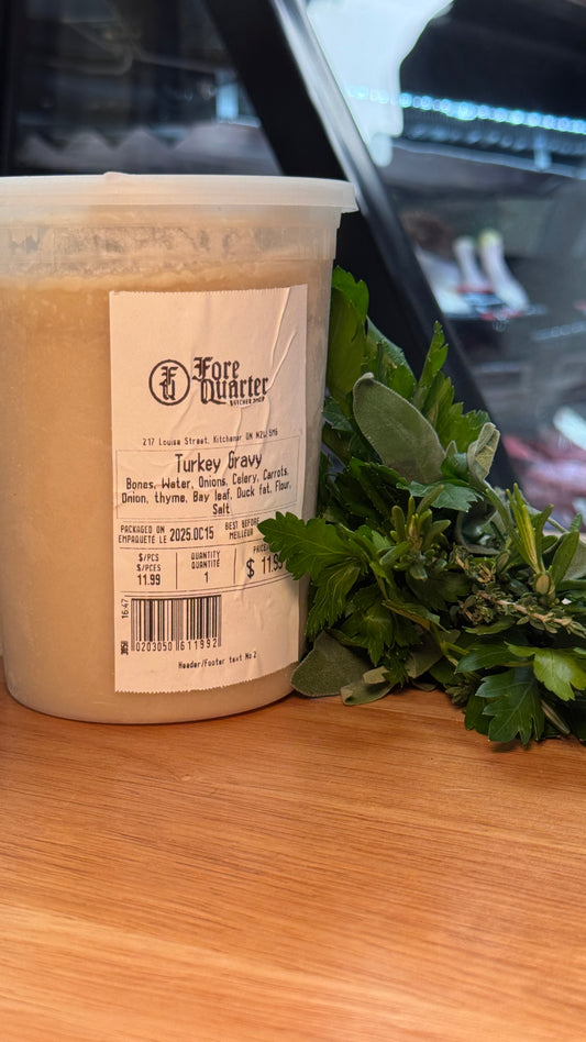 Turkey Gravy $13.99 ($10.00 deposit)