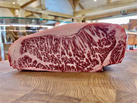 American Wagyu Striploin (16oz, from Snake River Farms)